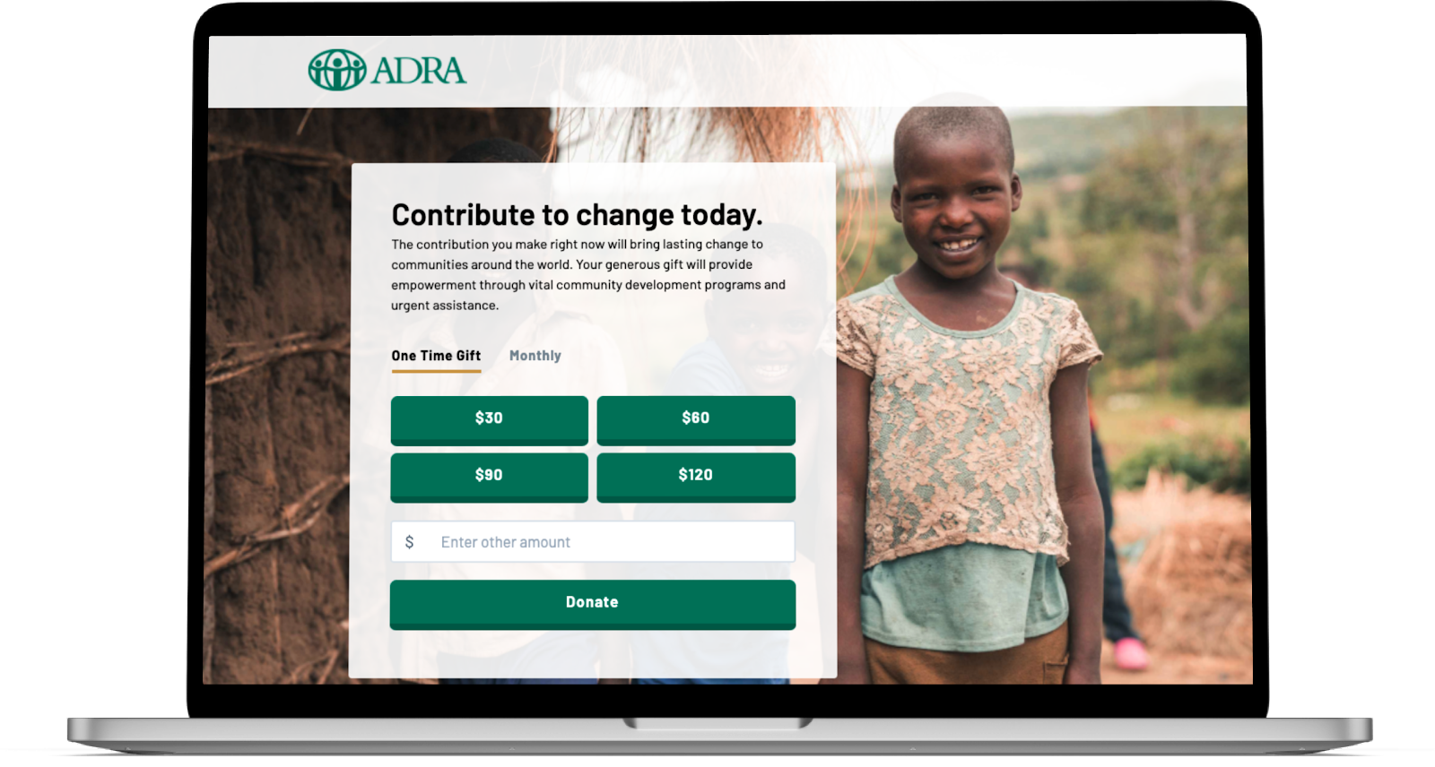 ADRA Donation Portal