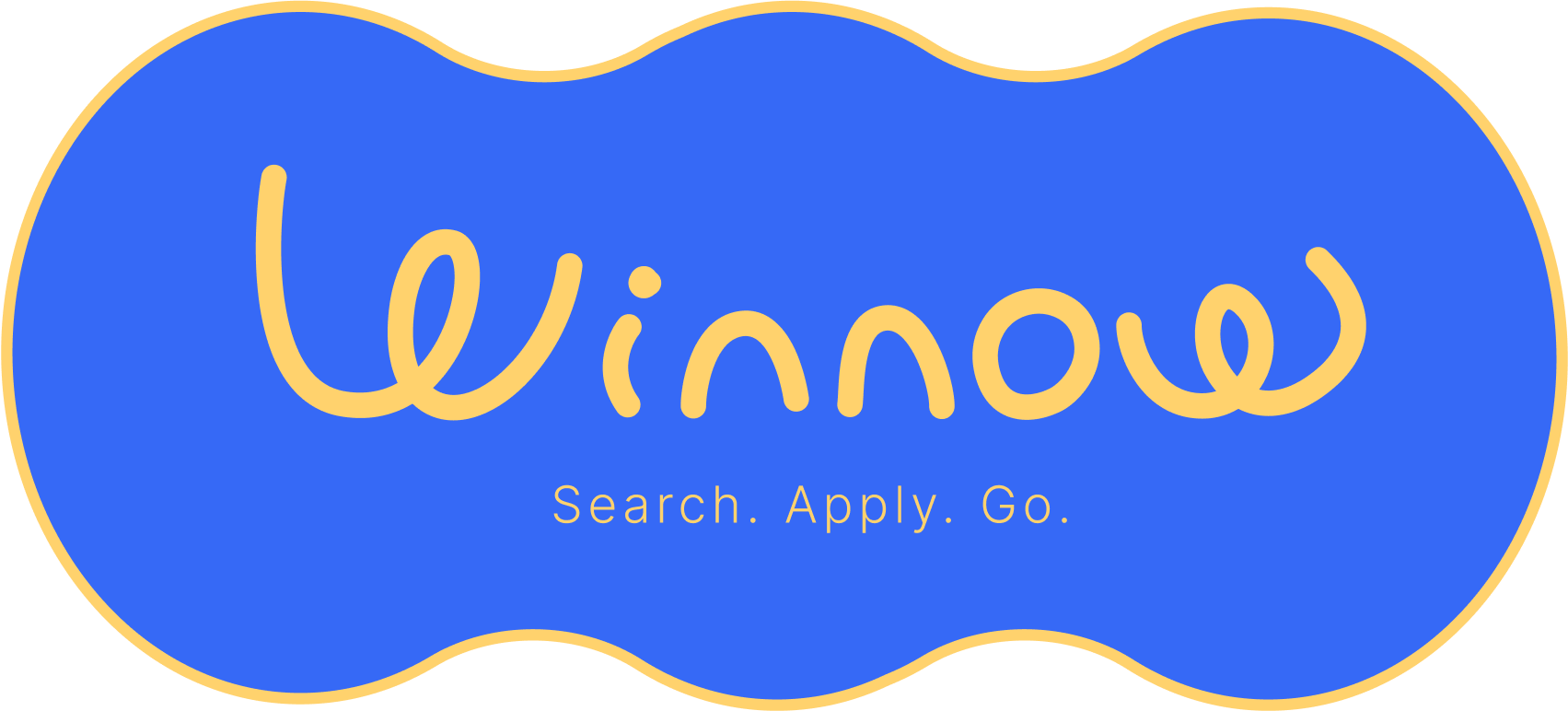 winnow: apply. search. go.